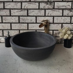 Basalt Dish Marble Sink