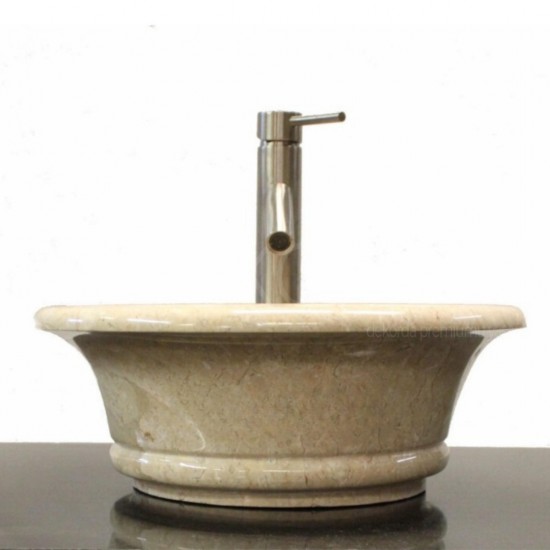 Beige Design Marble Sink