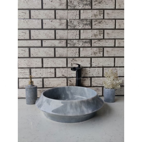 Grey Space Marble Sink