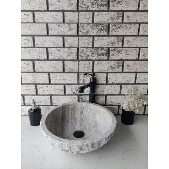 Silver Blasting Bowl Sink