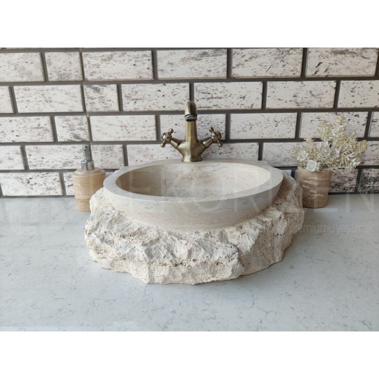 Travertine Tap Natural Marble Sink