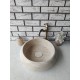 Travertine Lid Wheel Marble Sink